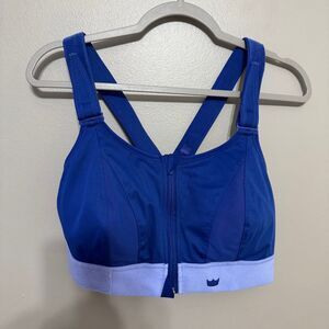 Shefit flex blue impact sports bra size 2XL